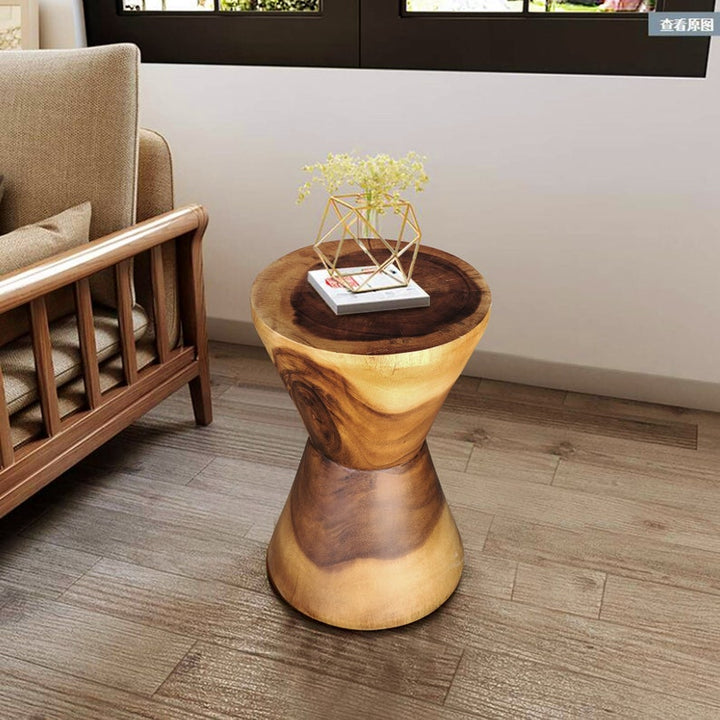 Hourglass Side Table or Stool - Versatile Design-Furniture > Living Room > Coffee Tables-Nomica Living