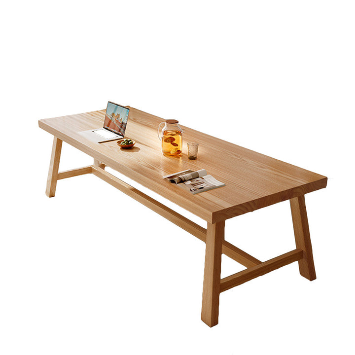 Premium Solid Wood Square Dining Table - 180cm Rustic Kitchen Centerpiece