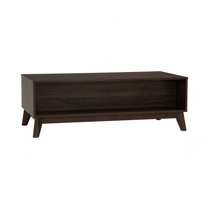 Hirado Coffee Table with Storage Drawers – Cocoa Finish-Furniture > Living Room > Coffee Tables-Nomica Living