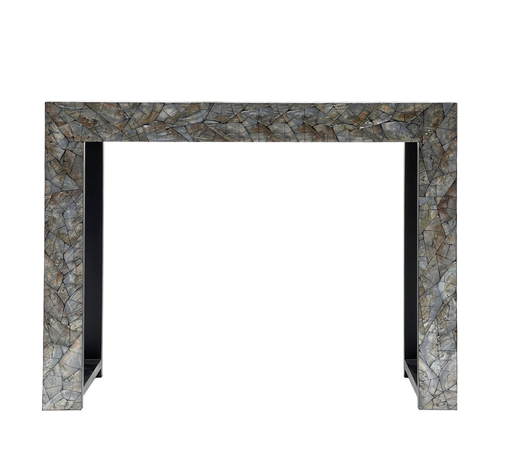 Hand Made Mother of Pearl Luxury Console Table-Furniture > Living Room > Side Tables-Nomica Living